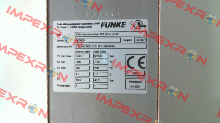 TPL 00-L-22-12 Funke