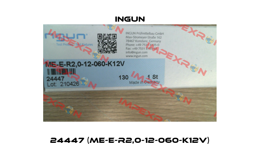 24447 (ME-E-R2,0-12-060-K12V) Ingun