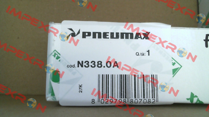 N338.0A (3/2 NC) Pneumax