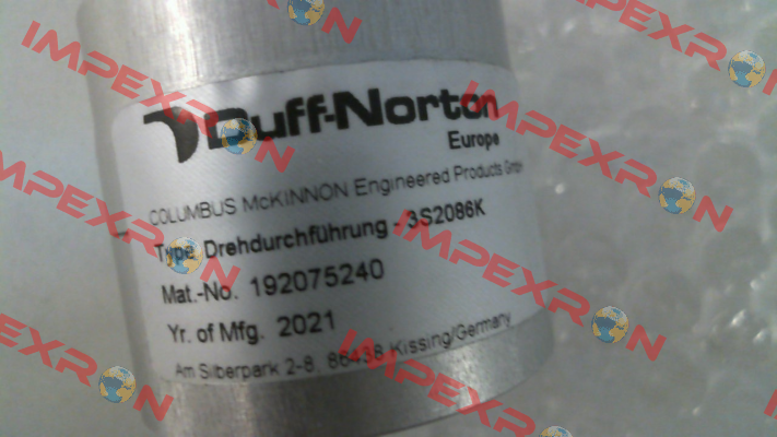 3S2086K Duff Norton