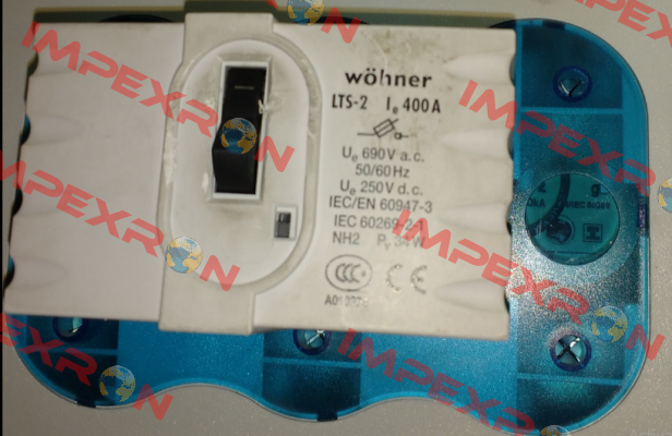 LTS-2 400A - possible products: 33602 or 33202 Wöhner