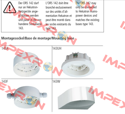 5000350 / TDS/ORS 143A Hekatron
