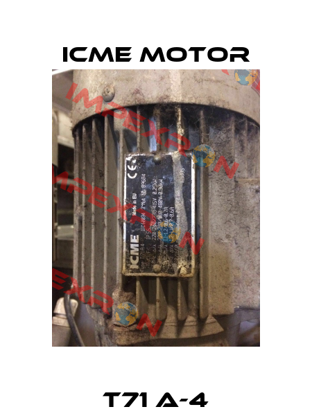 T71 A-4 Icme Motor