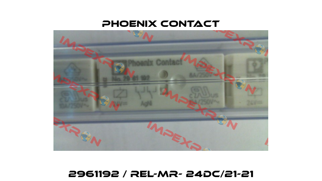 2961192 / REL-MR- 24DC/21-21 Phoenix Contact